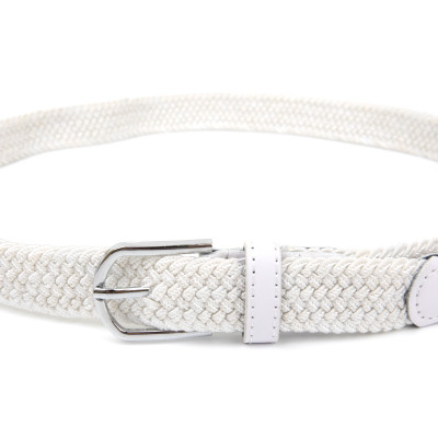 Ремень Vintage Текстильный женский Белый (20545) Винница - изображение 6