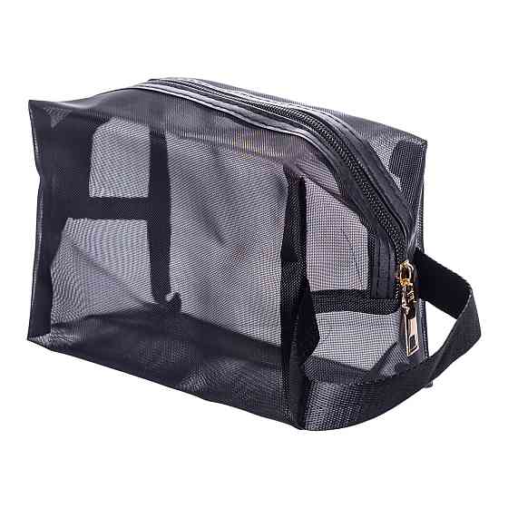 Yiwu Набір прозорих жіночих косметичок для дому 3 (шт) Чорний HP-16-5K Коломия