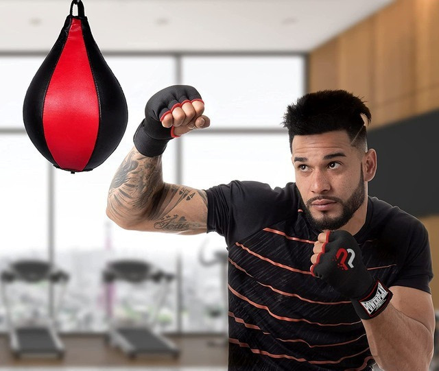 Бинти-рукавиці PowerPlay 3096 з гелевими подушечками Чорні L Луцк - изображение 6