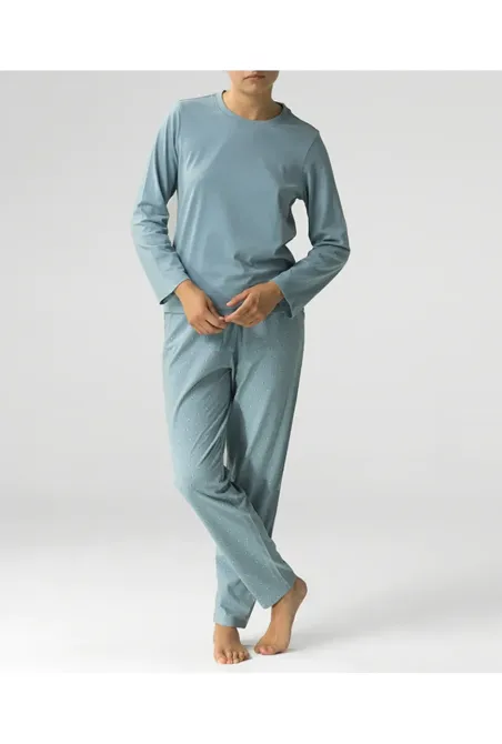 Женская пижама (длинные штаны, длинный рукав) Хлопок Atlantic NLP-483 Киев - изображение 1