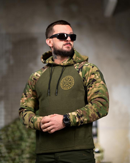 Флисовка худи Руны ПП8228 Одесса - изображение 4