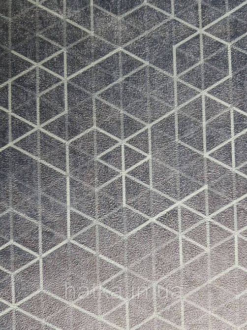 Шпалери флізелінові Decoprint Essentials EE22552 геометричні фігури, трикутники смуги ромби сині Київ - фото 3