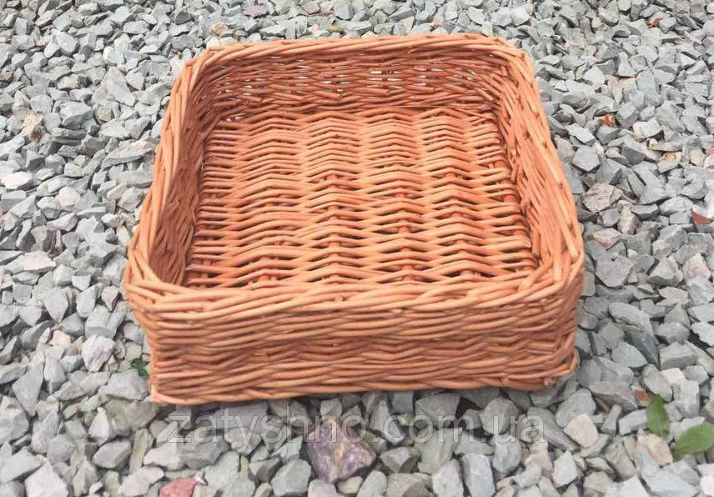Лоток плетений із цільної лози Київ - фото 4