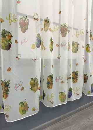 Кухонная арка VR-Textil № 1824т шифон разноцветный 300х170 см (53-0063) Киев