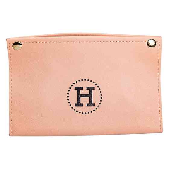 Yiwu Серветниця з еко шкіри 20×7.5×11.5 см для серветок на кнопках Рожевий HP-3-213P Коломия