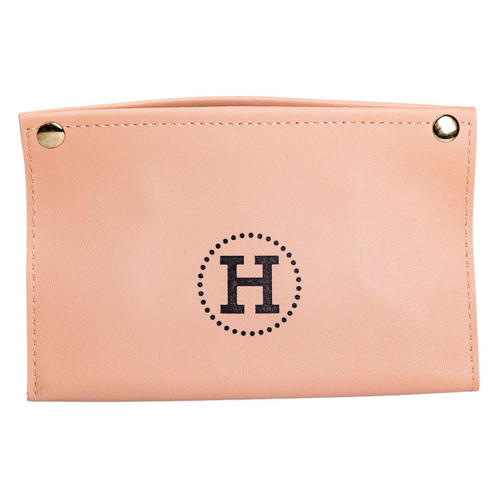 Yiwu Серветниця з еко шкіри 20×7.5×11.5 см для серветок на кнопках Рожевий HP-3-213P Коломия - фото 3