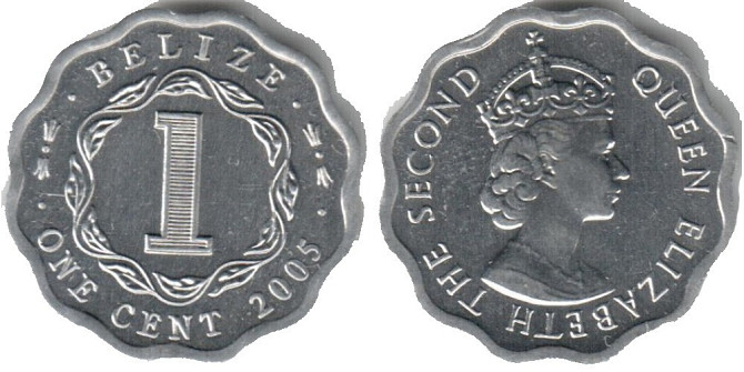 Belize Белиз - 1 Cent 2005 UNC Полтава - изображение 1