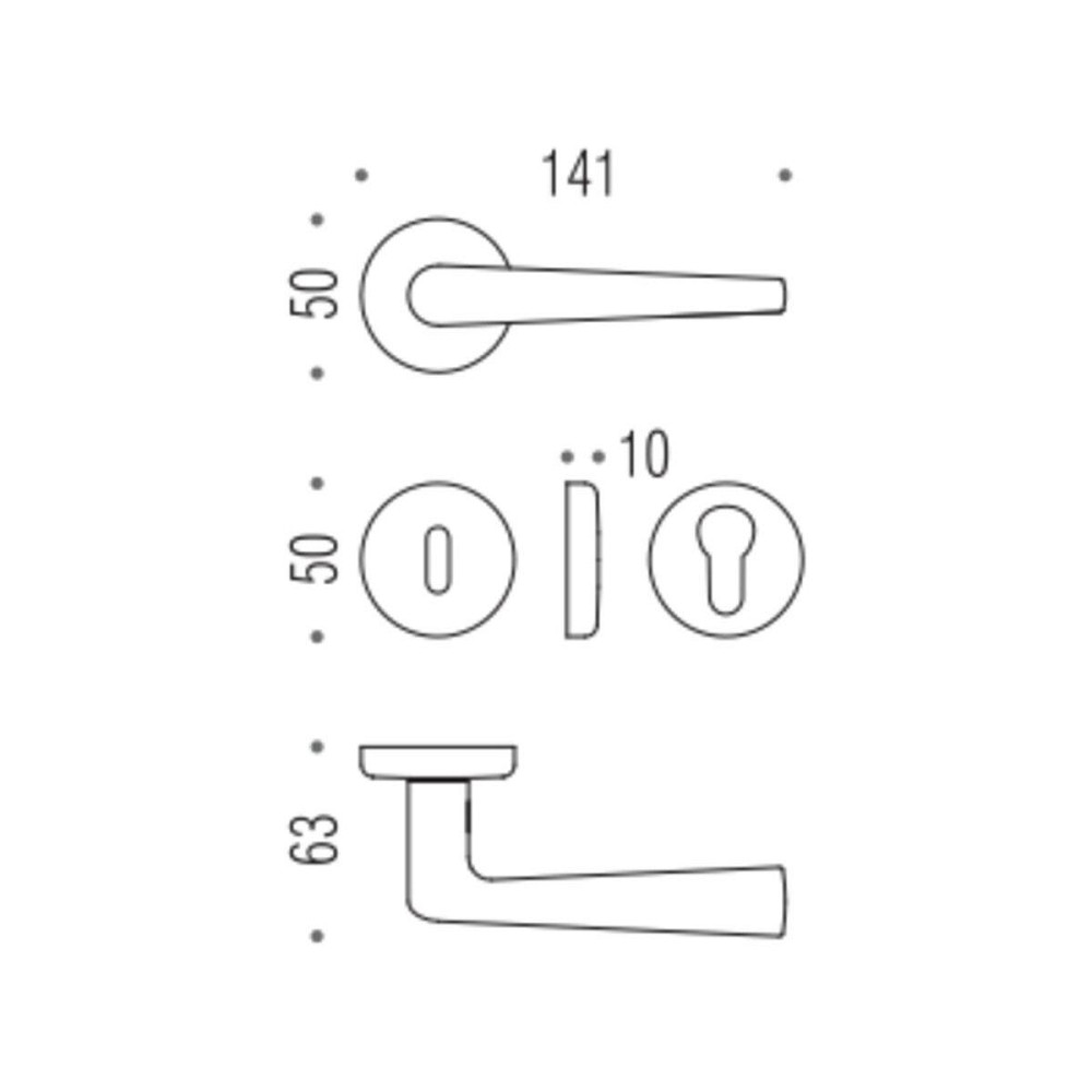 Ручка Colombo Robotre CD91 пол.латунь R ф / с Киев - изображение 2