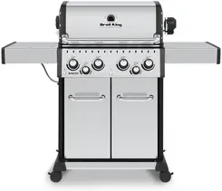 Гриль Grill Gazowy Broil King Baron S 490 Obrotowy Rożen 4 Palniki Srebrny 875383Pl Киев - изображение 1
