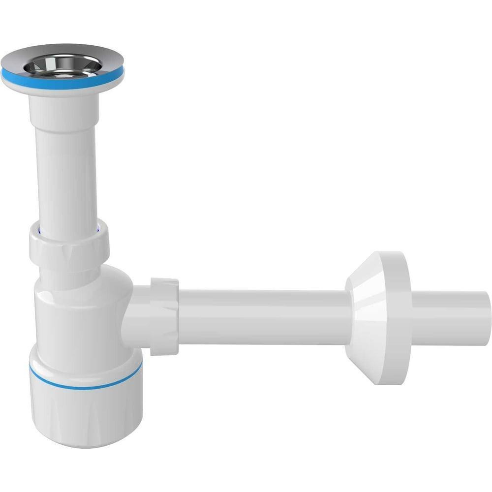 Сифон для умивальника, випуск 64мм, вихід 32мм NOVA Харків - фото 1