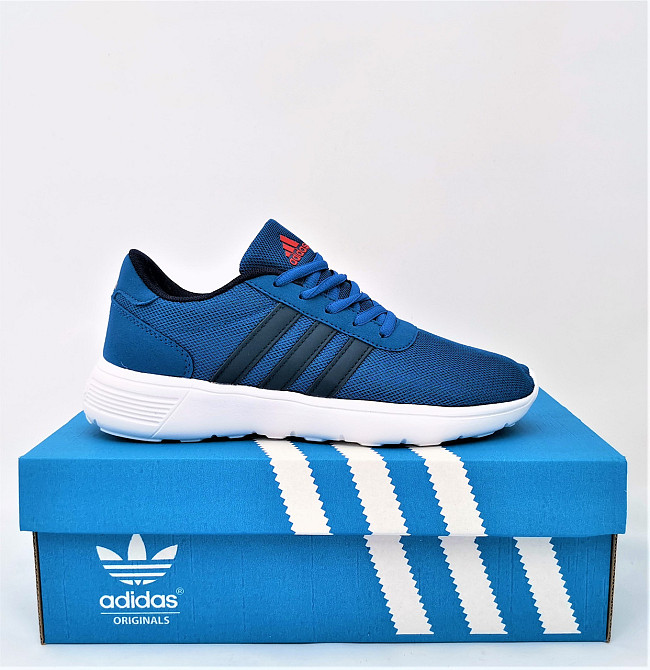 Кросівки Adidas Чоловічі Сині Адідас BOOST (розміри: 41,42) Відео Огляд Дніпро - фото 7