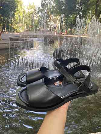 RONE Босоніжки жіночі RONE 543 чорні (літо, шкіра натуральна) (4017) Коломыя