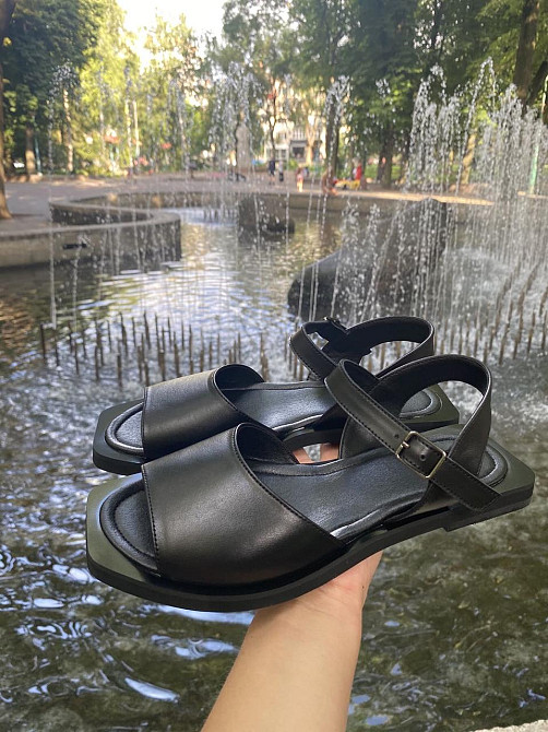 RONE Босоніжки жіночі RONE 543 чорні (літо, шкіра натуральна) (4017) Коломыя - изображение 2