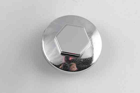 Кришка регулювання клапанів, зливу олії мотоцикл 4T CB125-250 (d-36mm, хром) Мукачево