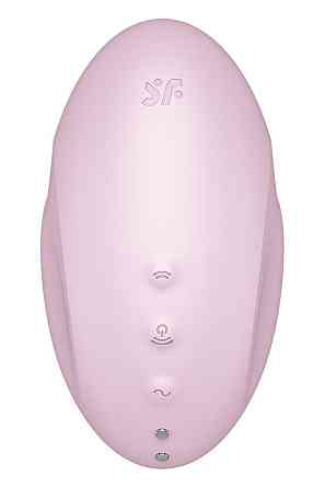 Вакуумный стимулятор клитора Satisfyer Vulva Lover 3 с вибрацией, розовый Sex Aura Киев