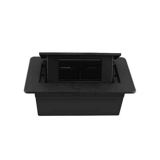 LIVOLO Розетковий люк LIVOLO чорний, вбудований у стільницю, меблевий пустий корпус без розеток Коломыя