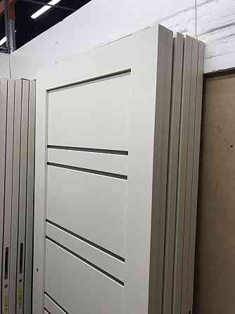 Двери экошпон, Полотно, серия TETRA  , Модель Т-01 (сатин) Цвет: Крем мат. (НОВИНКА) Сатин Киев