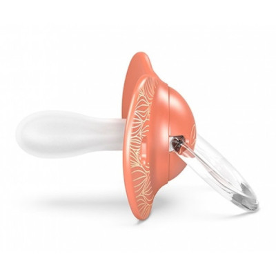 Пустышка Suavinex Gold Edition физиологическая, +18 мес. оранжевая (307863) Винница - изображение 2