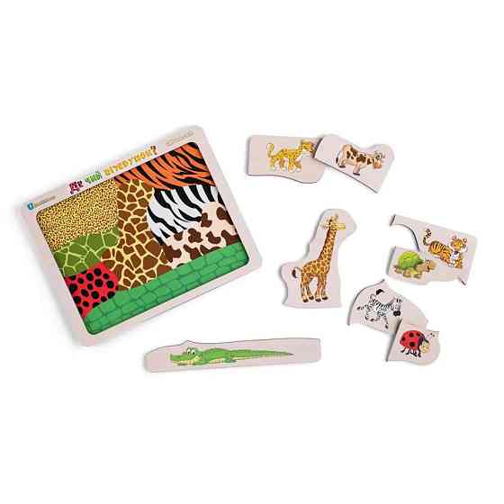 Деревянный пазл-вкладыш 