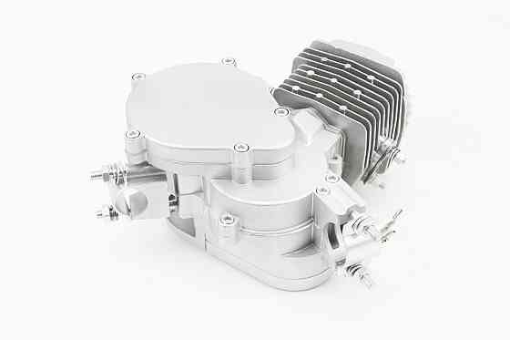 Двигун велосипедний 2Т + комплект для встановлення, СІРИЙ Київ