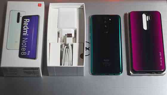 Xiaomi Redmi Note 8 Pro 6/128 у чудовому стані та повним комплектом.Б/У Київ