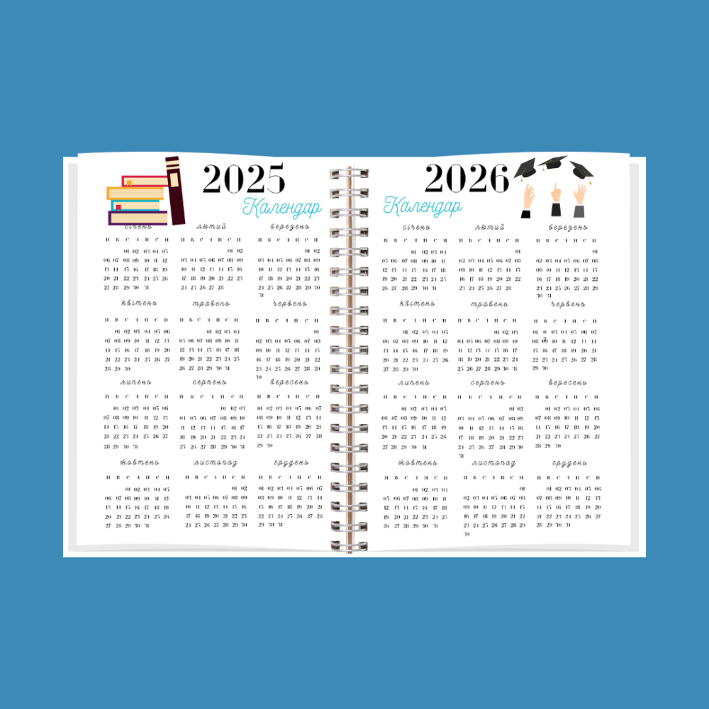 Планер (Блокнот) студента А5 Дніпро - фото 3