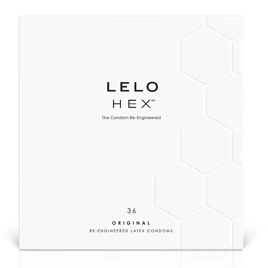Презервативи LELO HEX Condoms Original 36 Pack, тонкі та суперміцні Львів - фото 1