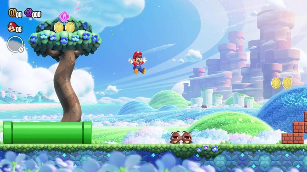 Відеогра Nintendo Super Mario Bros. Wonder для Nintendo Switch англ/укр субтитри кооп до 4 гравців 2D платформер 6+ Київ - фото 7