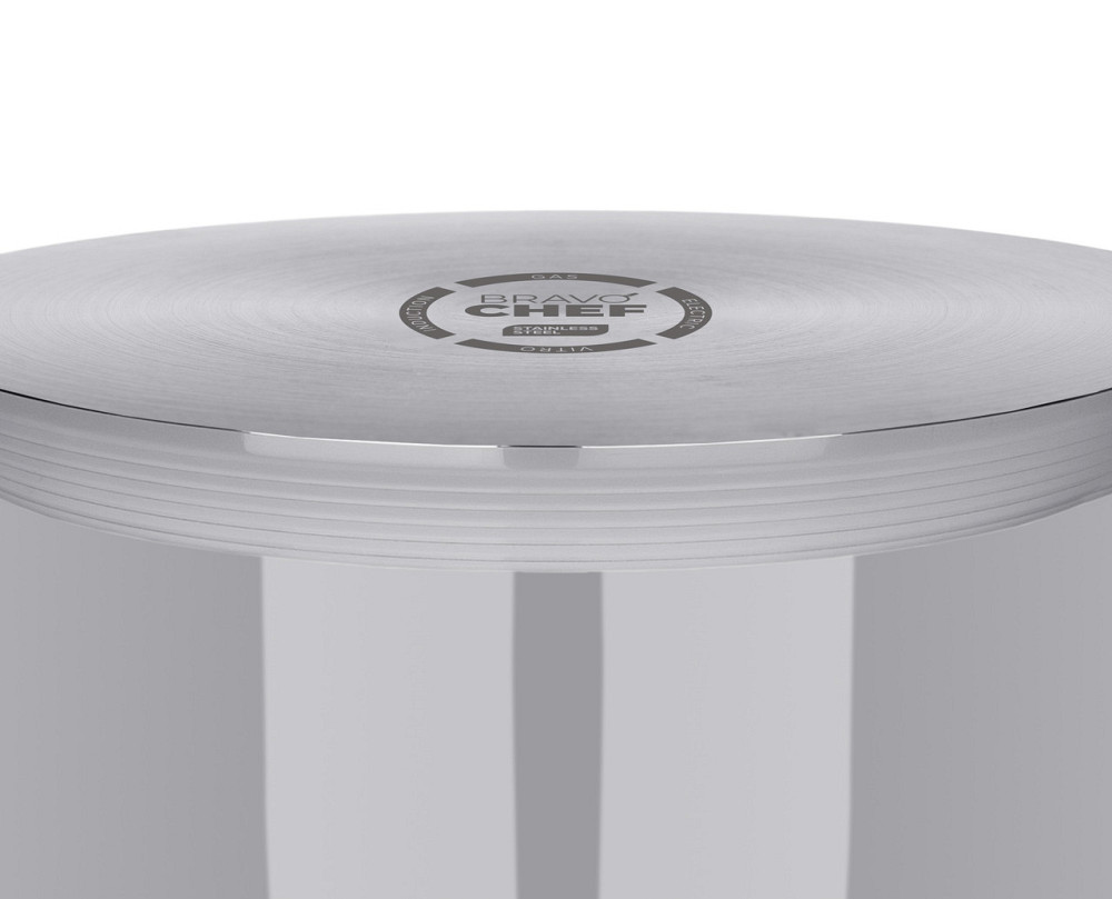 Кастрюля Bravo Chef 20 см (3.6 л) с крышкой (6720869) Киев - изображение 5