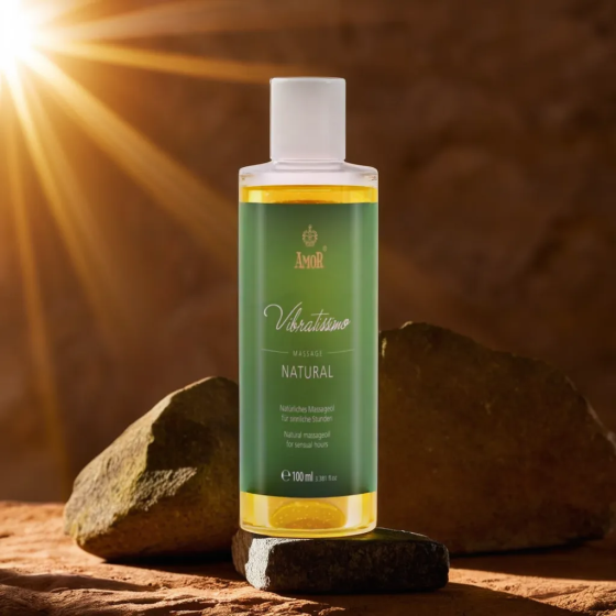 Массажное масло Amor Natural с нейтральным ароматом, 100 мл Sex Aura Киев