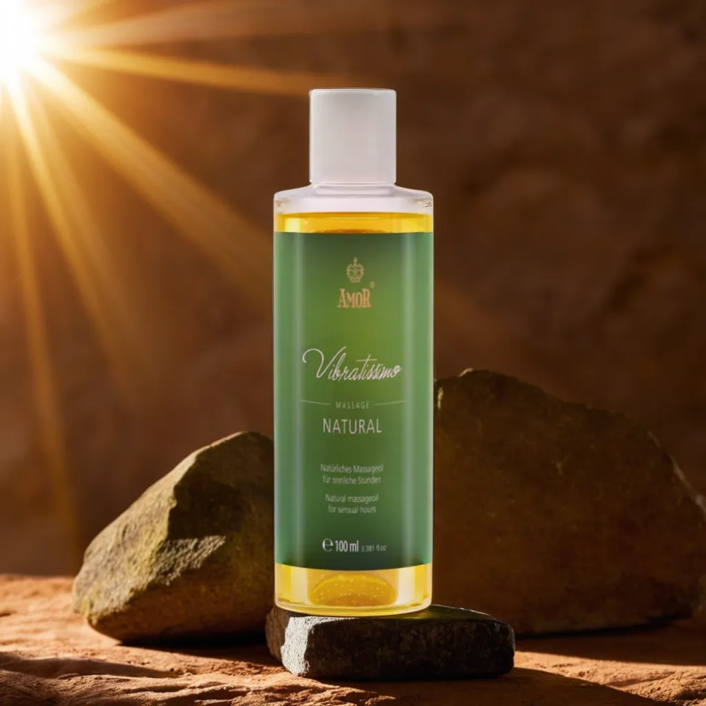 Массажное масло Amor Natural с нейтральным ароматом, 100 мл Sex Aura Киев - изображение 1