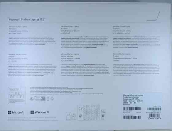 Ноутбук Microsoft Surface Laptop 7 (7th Edition ) Shapdragon *X Plus 16/256Gb. Київ