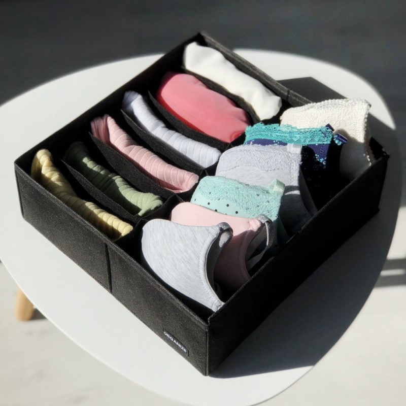 Двойной органайзер для белья BLK001 (Черный) Сумы - изображение 2