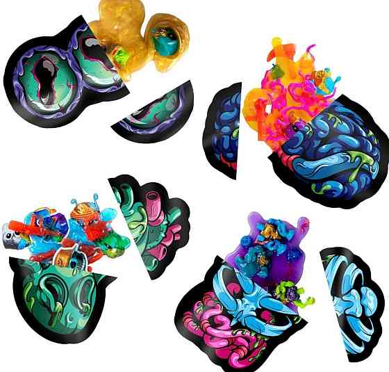 Treasure X Mega Alien Dissection набор сюрприз Пришельецсток. Харьков