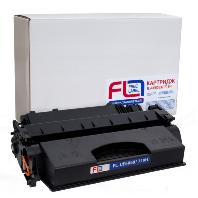 Картридж FREE Label HP 05X (CE505X)/Canon 719H (FL-CE505X/719H) Винница - изображение 1