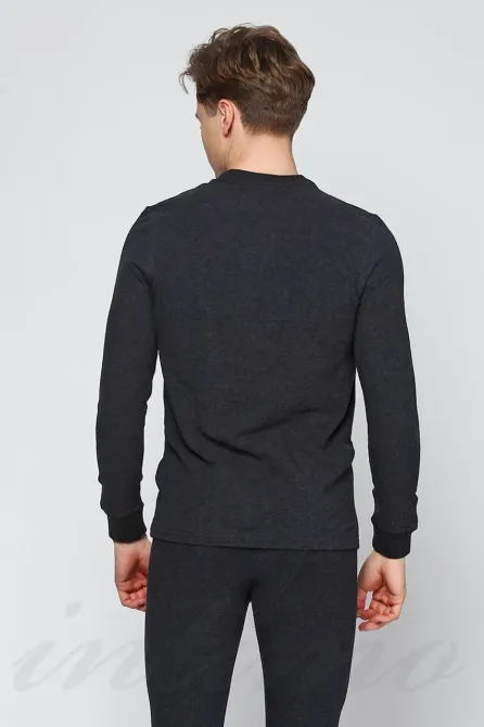 Мужская термокофта Key MVD 155 CZ Hot Touch XXL, Темно-серый Киев - изображение 4