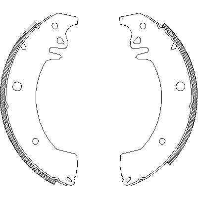 Гальмівні колодки REMSA 4078.00 Вінниця
