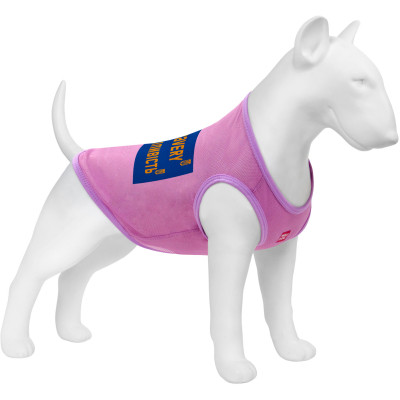 Борцовка для животных WAUDOG Clothes "Смелость" сетка L розовая (303-0231-7) Винница - изображение 1