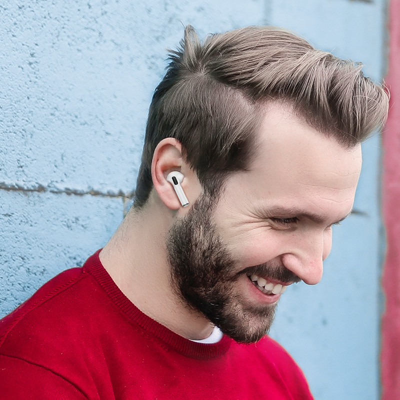 Бездротові навушники BOROFONE BW90 True wireless stereo headset White Одеса - фото 9