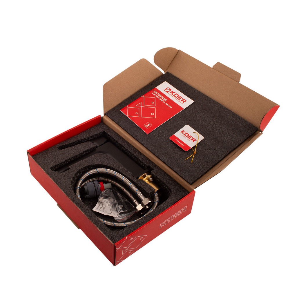 Смеситель для умывальника Koer KB-10031-05 (KR5431) надежный выбор Харьков - изображение 3