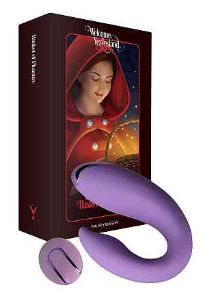 Вібратор для пар FairyGasm PleasureBerry violet, зарядний кейс, пульт ДК Sex Aura Київ