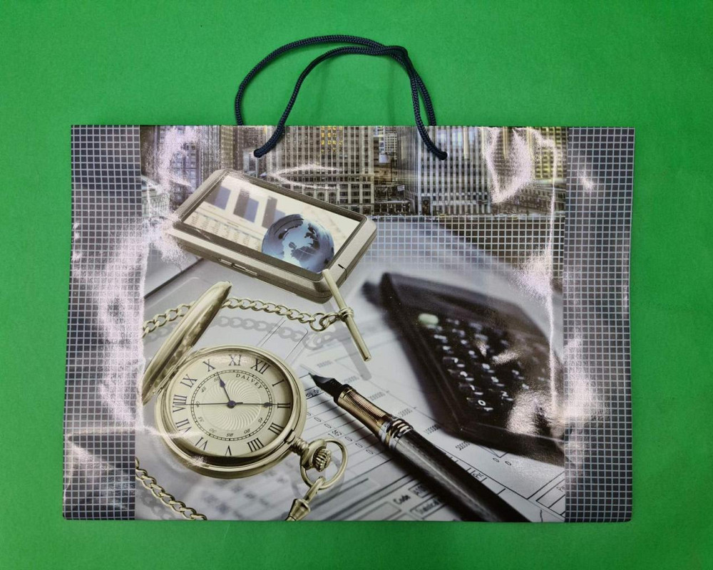 Бумажный большой горизонтальный пакет  36/22/10(артBG-090) (12 шт) Харьков - изображение 4