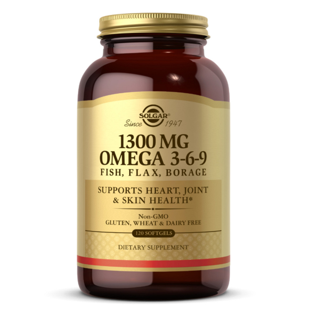 Омега-3-6-9 Solgar Omega 3-6-9 1300mg 120 капс Киев - изображение 1
