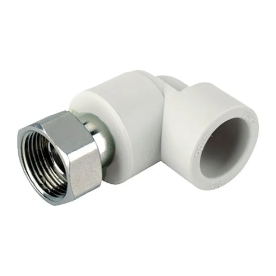 Кут з накидною гайкою 25x3/4F PPR Koer K0145.PRO (KP0183) Київ