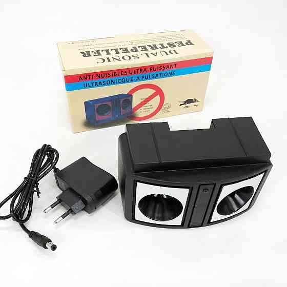 Ультразвуковой отпугиватель грызунов для улицы, Прибор от крыс и мышей в розетку, Мыши в доме JS-81 Львов