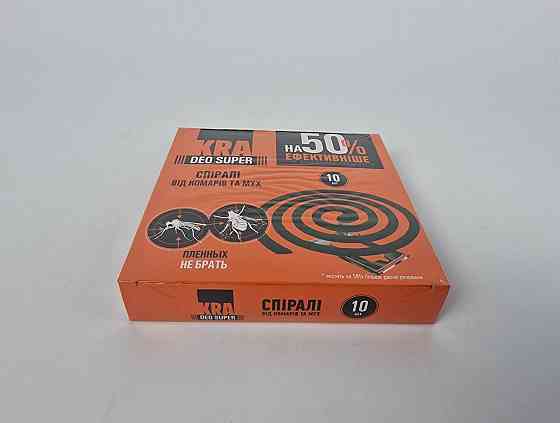 Біозахист спіраль KRA від комарів і мух (1 пачка) Харків