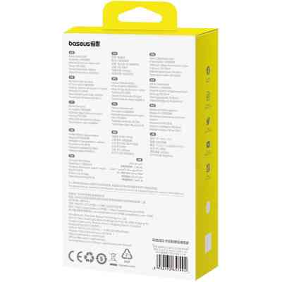 Дата кабель USB-C to USB-C 1.5m 100W USB3.2 20Gb black Baseus (P10318204111-00) Винница