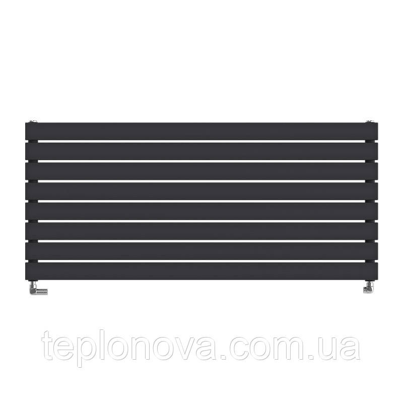 Дизайнерский радиатор 544/1200 (мм) черный мат IDEALE VITTORIA H 12 8/544/1200 Черновцы - изображение 1