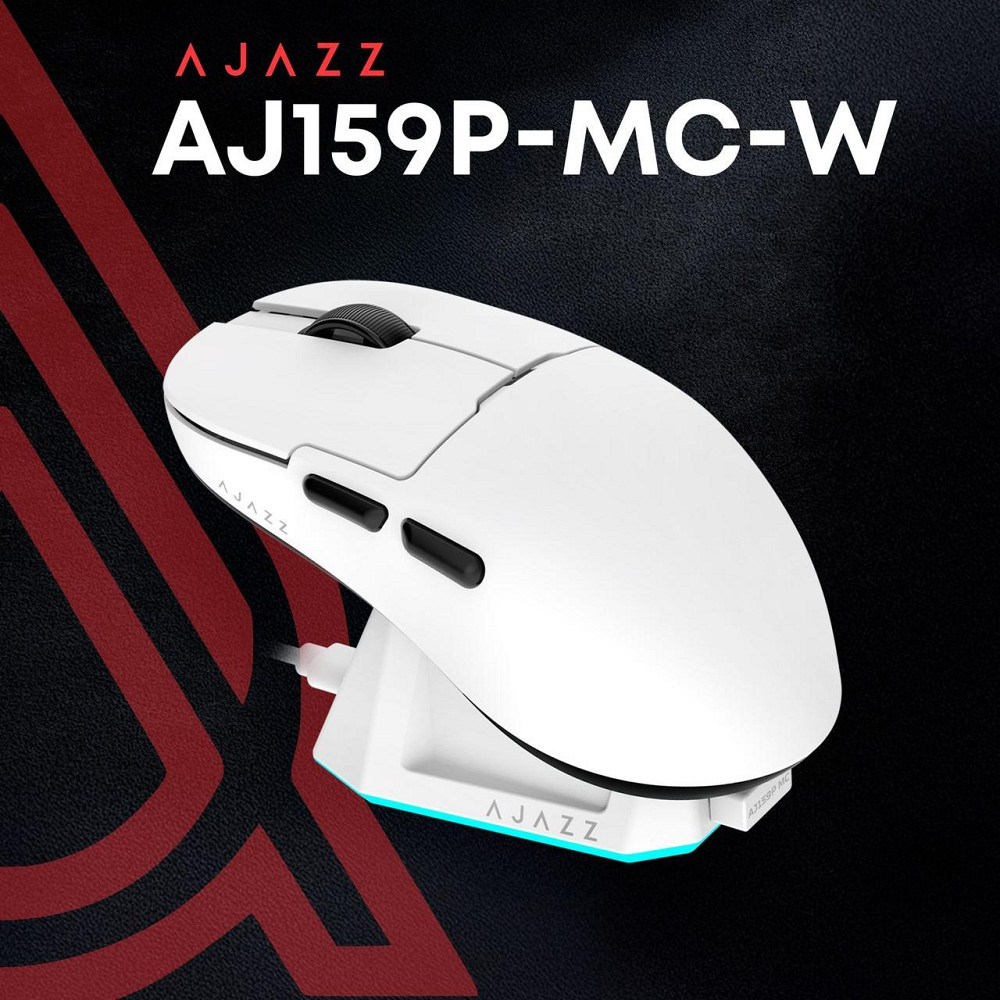 Миша бездротова Ajazz AJ159P MC White (AJ159P-MC-W) ( Білий ) Харків - фото 4