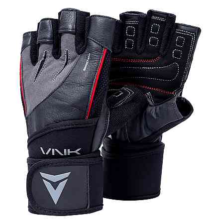 Рукавички для фітнесу VNK SGRIP Grey L Каменское